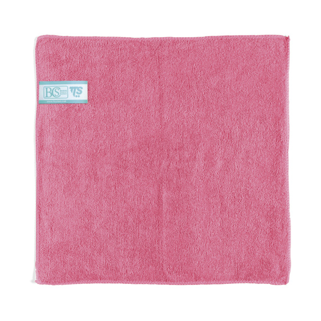 Poetsdoek Multi-T BCS, rood, 40x40 cm, 5x