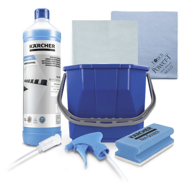 Set manuele oppervlaktereiniging