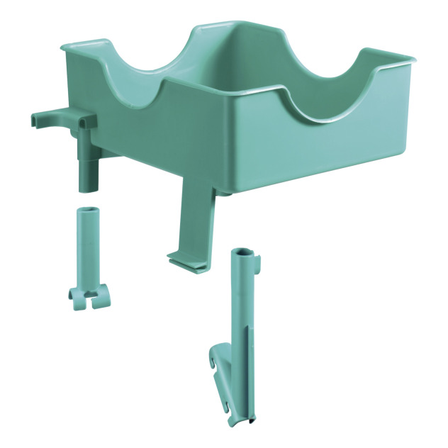 Bakje groen met U-vormig handvat Nick