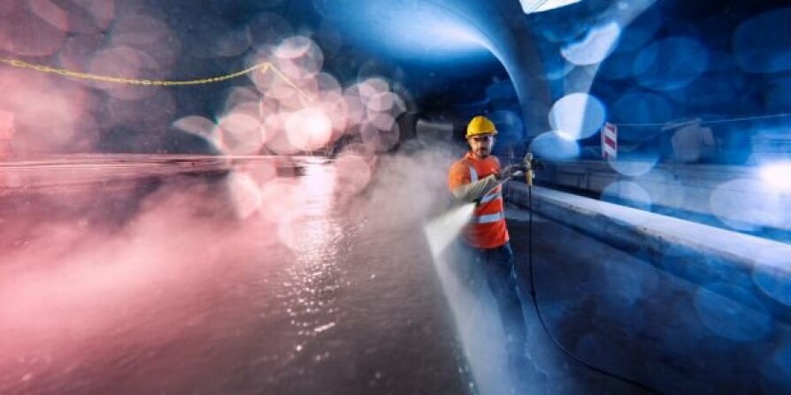 Warmwater hogedrukreiniger