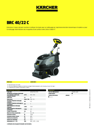 Informations sur le produit