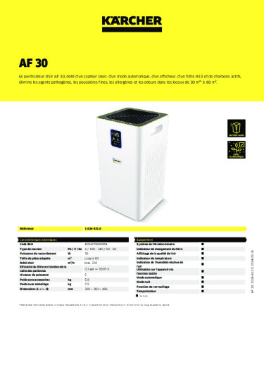 Informations sur le produit