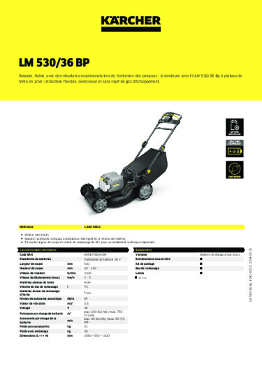 Informations sur le produit