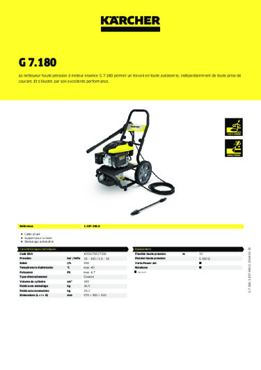 Informations sur le produit