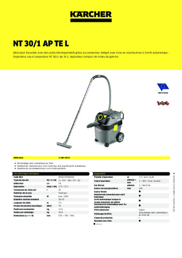 Informations sur le produit