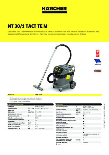 Informations sur le produit