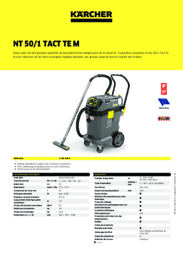 Informations sur le produit