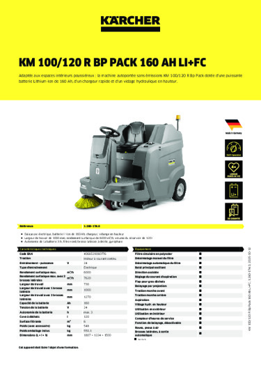 Informations sur le produit