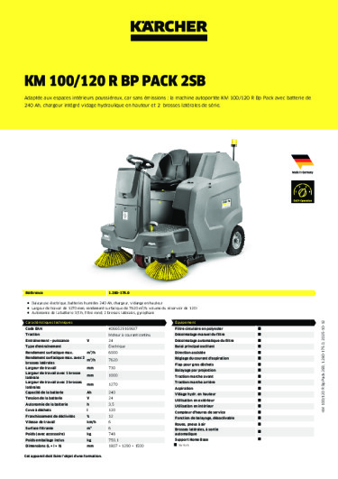 Informations sur le produit