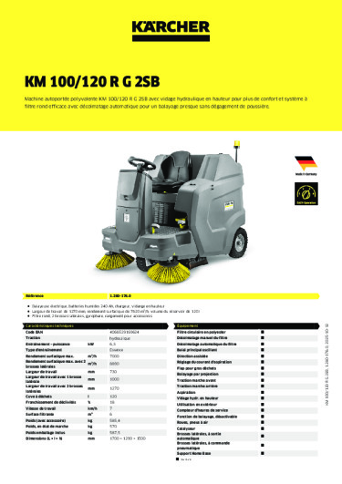 Informations sur le produit