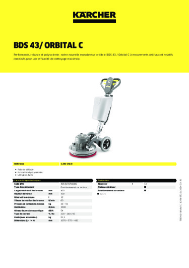 Informations sur le produit