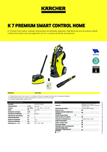 Informations sur le produit