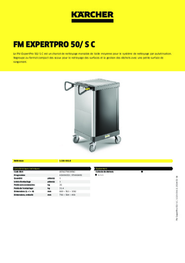 Informations sur le produit