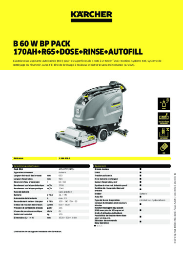 Informations sur le produit