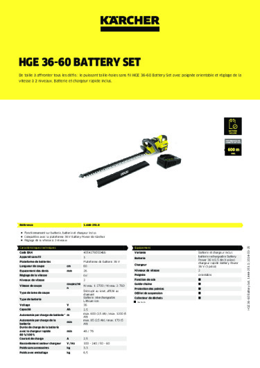 Informations sur le produit