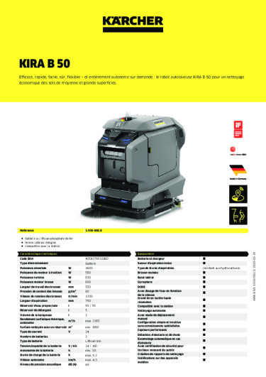 Informations sur le produit