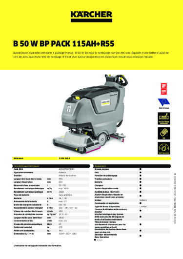 Informations sur le produit