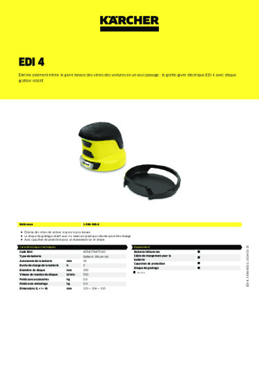 Informations sur le produit