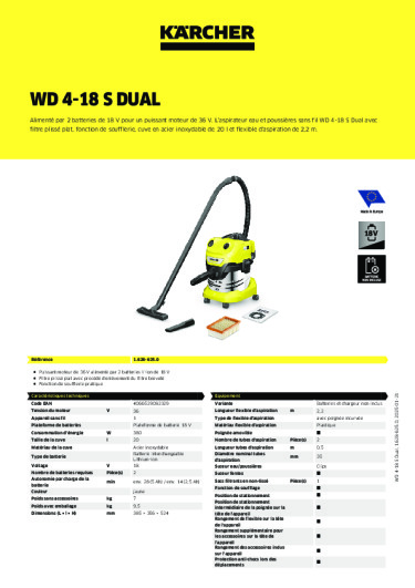 Informations sur le produit