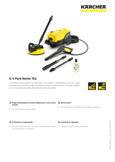 Informations sur le produit