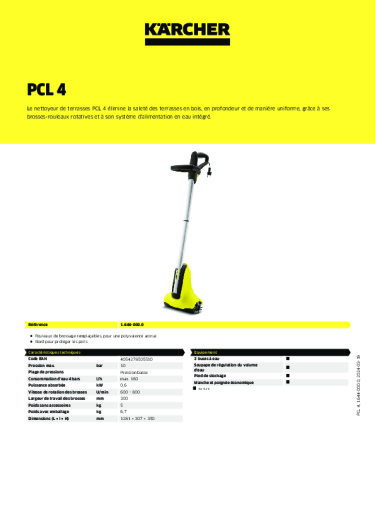 Informations sur le produit