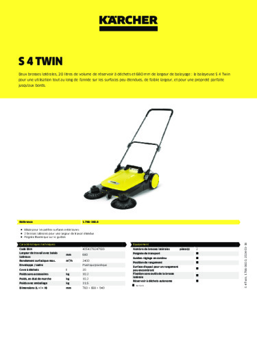 Informations sur le produit