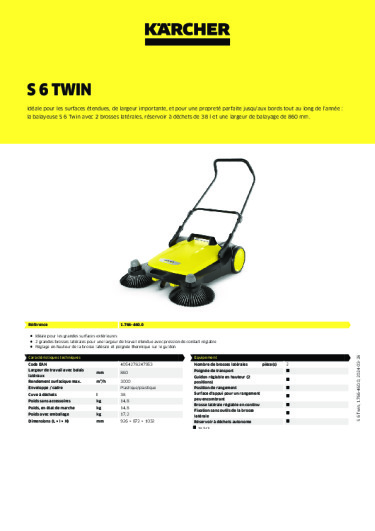 Informations sur le produit