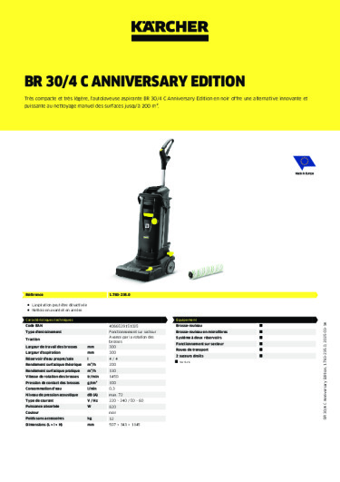 Informations sur le produit