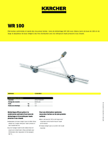 Informations sur le produit