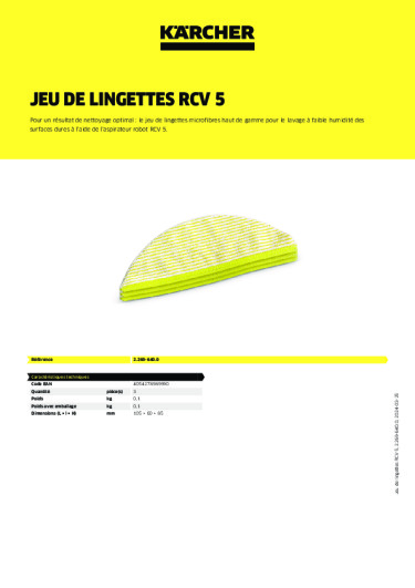 Informations sur le produit