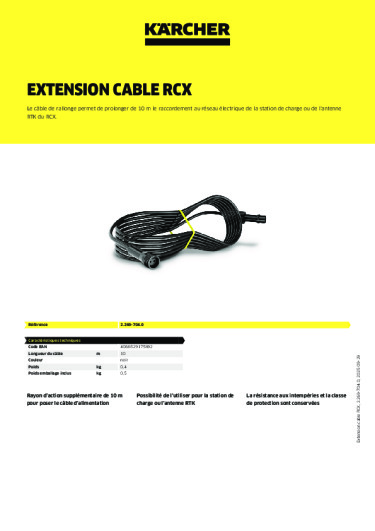 Informations sur le produit