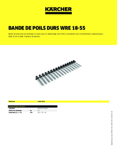 Informations sur le produit