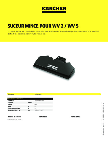 Informations sur le produit