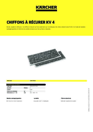 Informations sur le produit