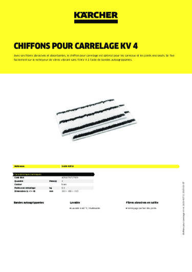 Informations sur le produit