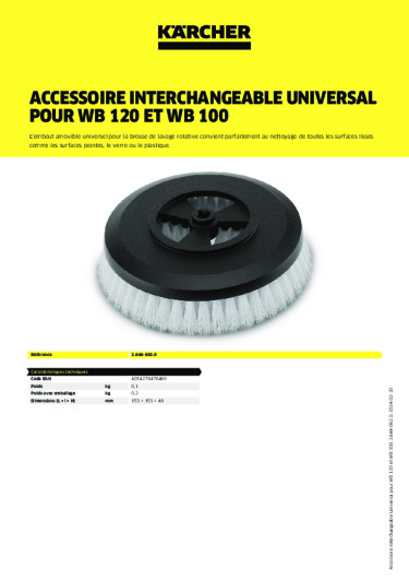 Informations sur le produit