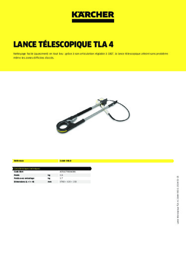 Informations sur le produit