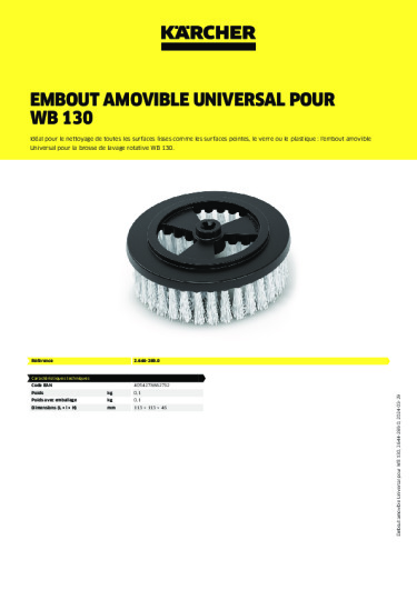 Informations sur le produit