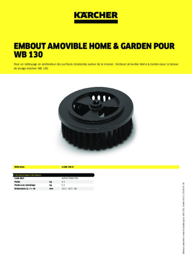 Informations sur le produit