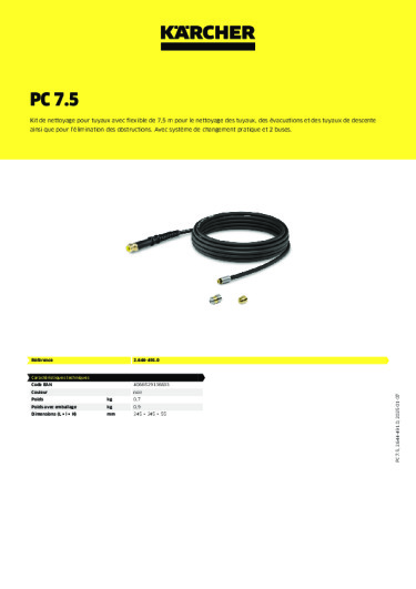 Informations sur le produit