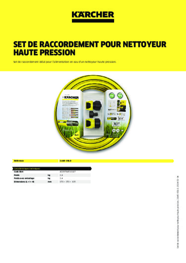 Informations sur le produit