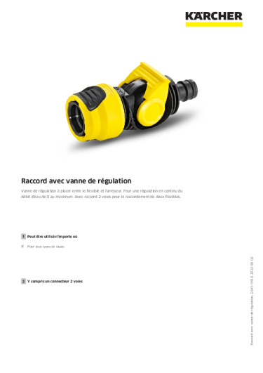 Informations sur le produit