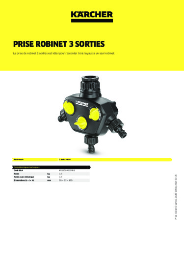 Informations sur le produit