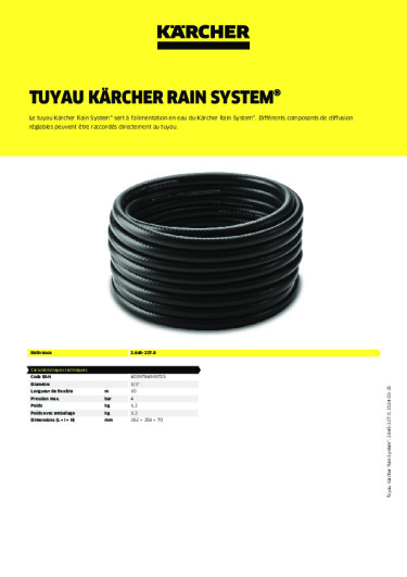 Informations sur le produit