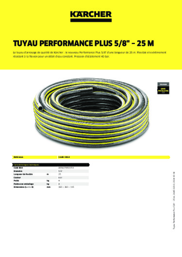 Informations sur le produit