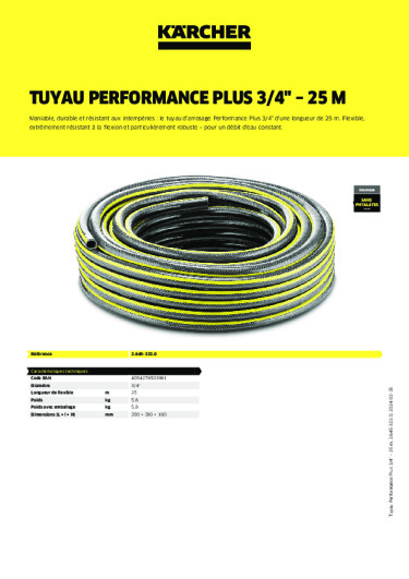 Informations sur le produit