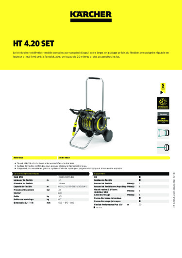 Informations sur le produit