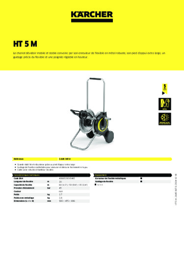 Informations sur le produit