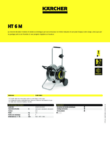 Informations sur le produit