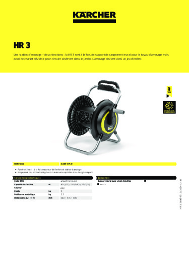 Informations sur le produit